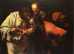  The Calling Saint Matthew by Michelangelo Merisi Caravaggio